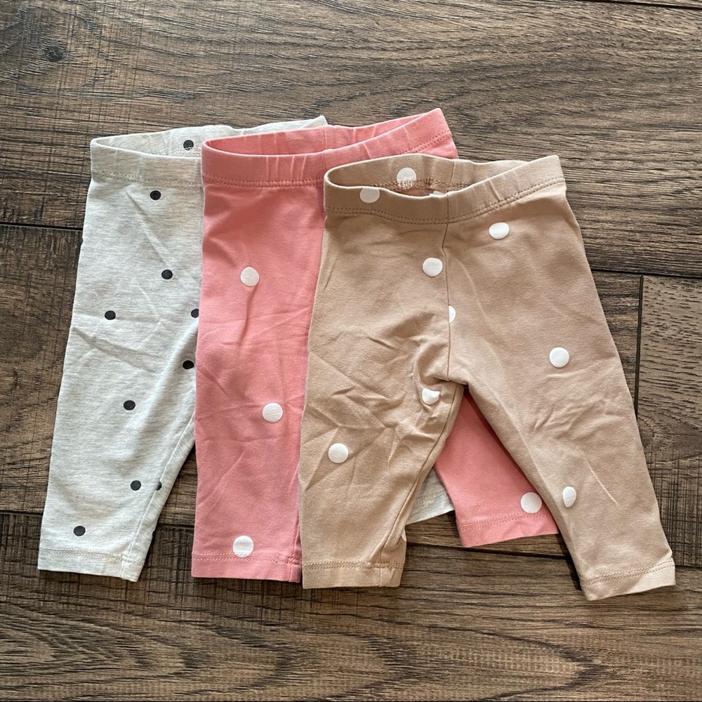 H&M polka dot leggings